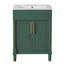 Meuble-lavabo avec lavabo et 2 portes-121084060