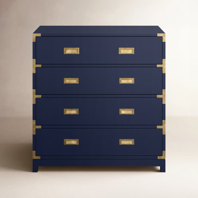 Hogle Mahogany 4-Drawer Accent Chest