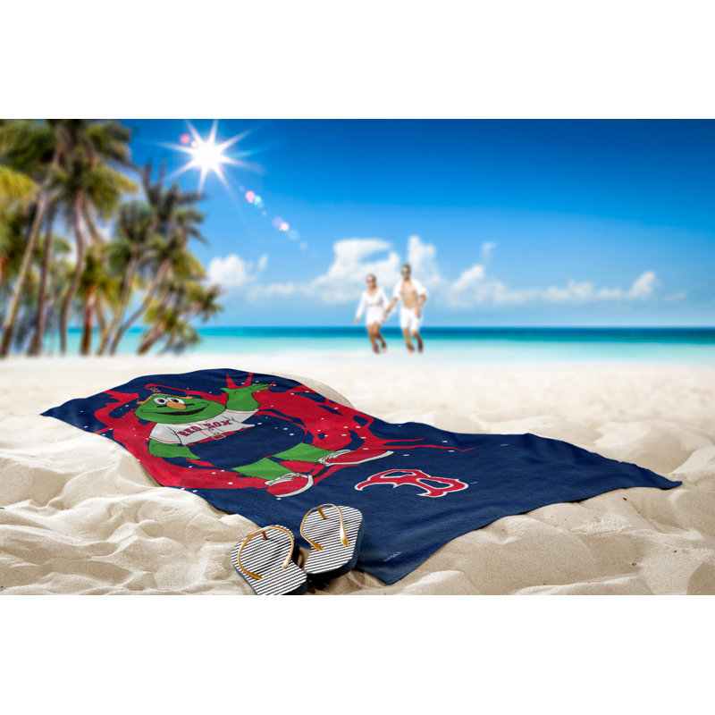 Cotton Blend Beach Towel, Boston Red Sox