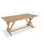 Frison Teak Solid Wood Dining Set