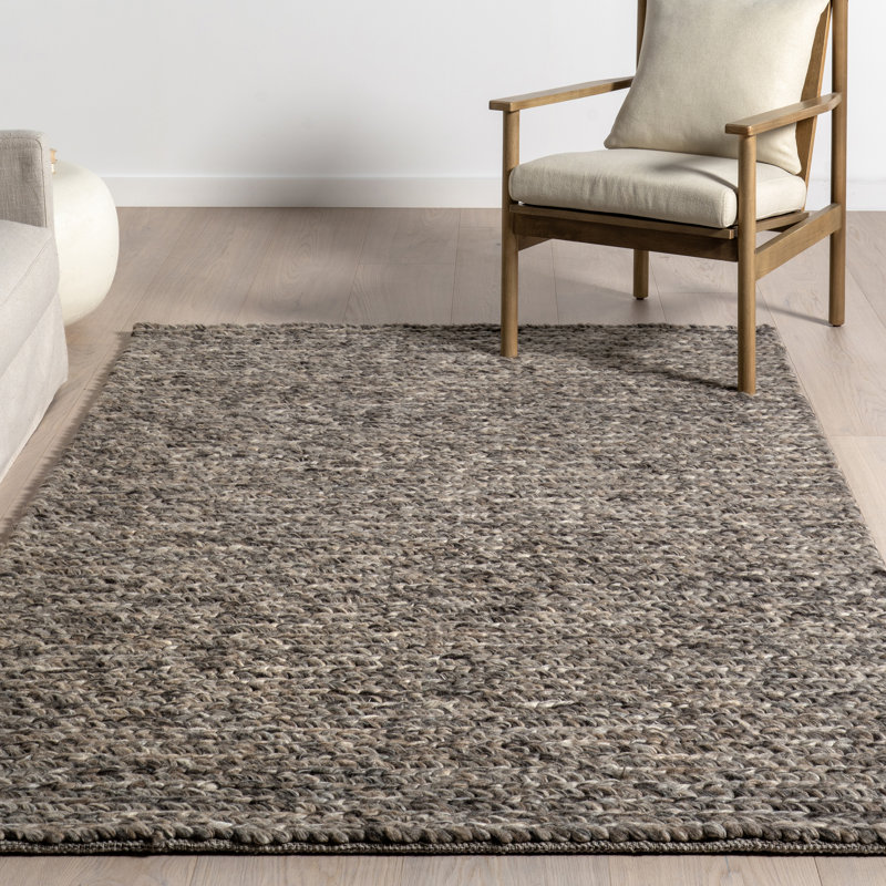Tapis en laine tressé Penelope, Rectangle 6 pi x 9 pi