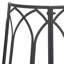 Abia Wrought Iron Outdoor Tree Bench-1590060483