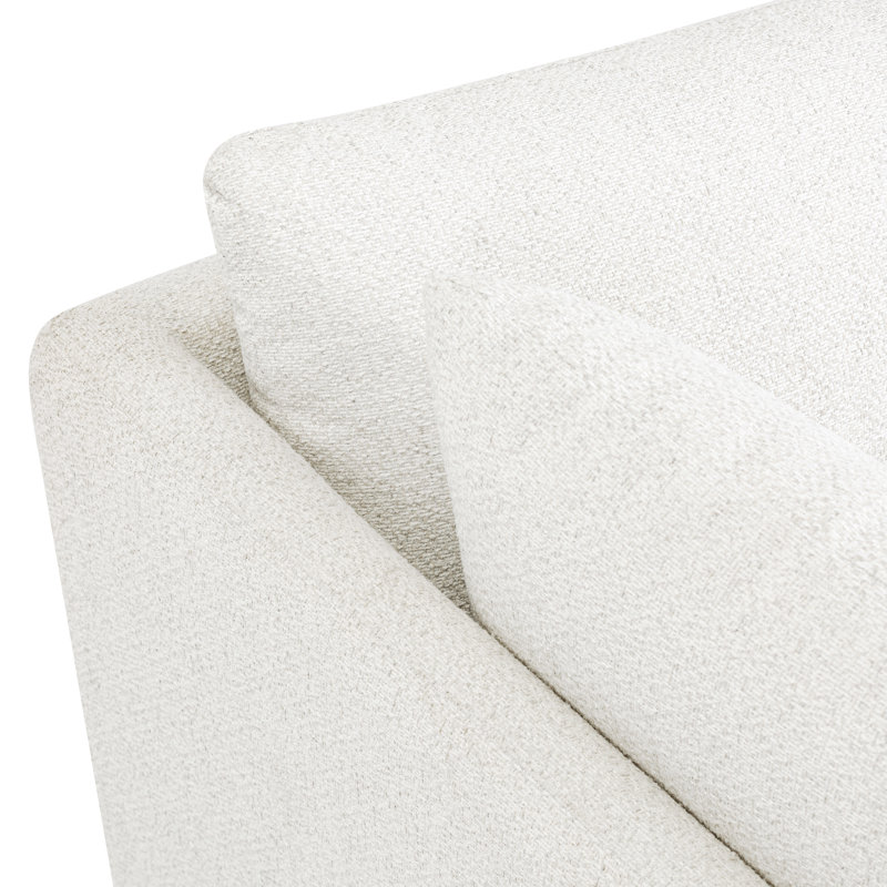 Canapé modulaire en tissu à revers à gauche 122 po pertuis