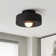 Blayke Minimalist Resin Flush Mount Close to Ceiling Lighting Fixture