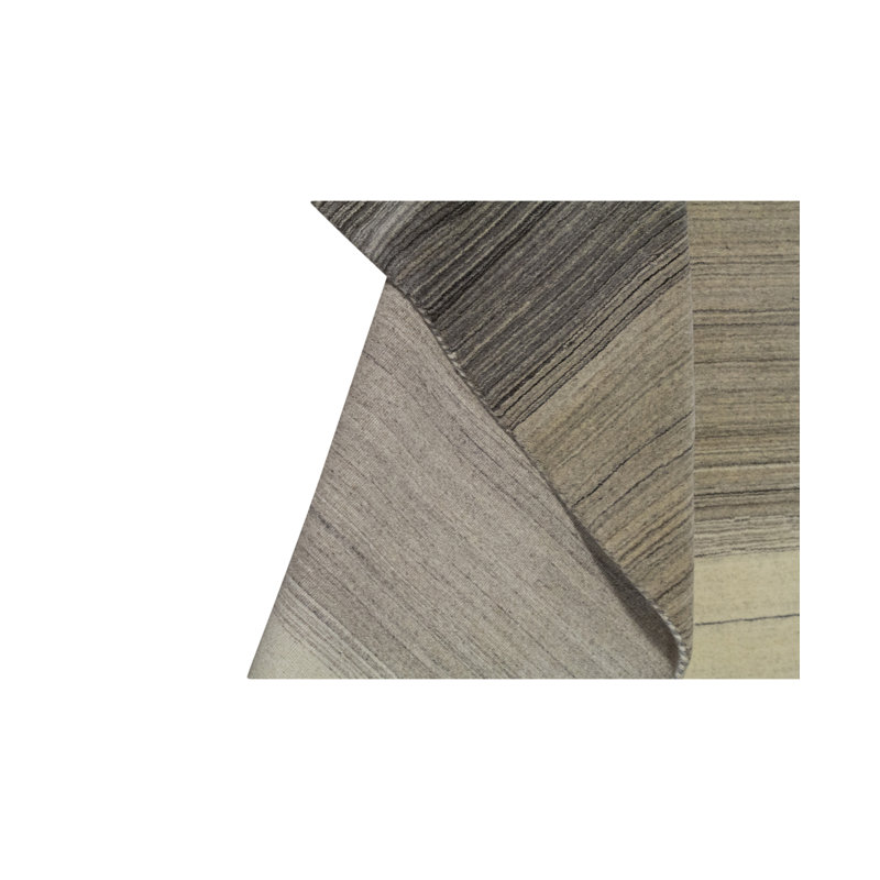 Gabbeh Wool Striped Area Rug