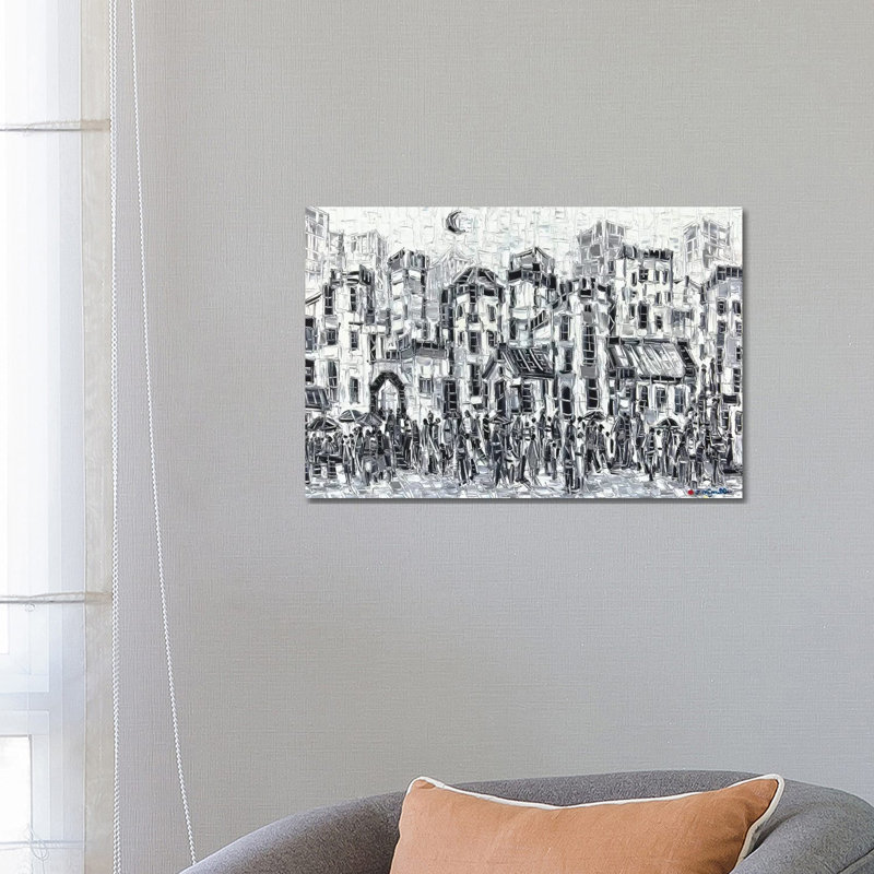 City Classic by Joachim Mcmillan - Wrapped Canvas Painting, 66.04 cm H x 45.72 cm W