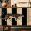 Buffet simple trois portes rétro