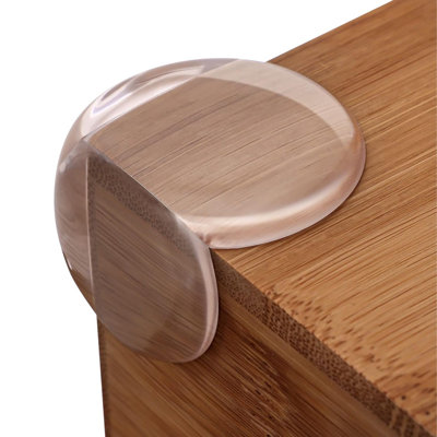 Zulay Kitchen 8 Pack Corner Protector Baby Proof Corners And Edges - Round Table Corner Protectors For Baby