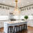 5-lights Stained Glass Chandelier with Dimmable Bulbs
