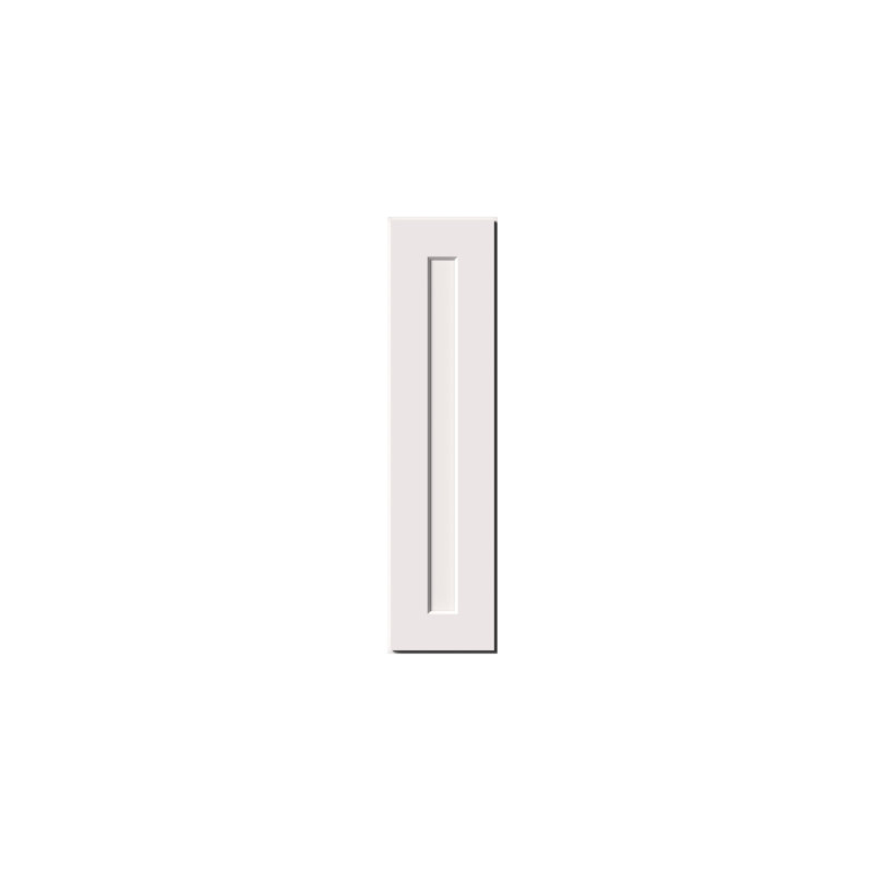 Armoire murale à porte simple de style Shaker de 36 po de haut DL 36 po x H 36 po x P 12 po DL Cabinetry (prête à assembler) - blanc