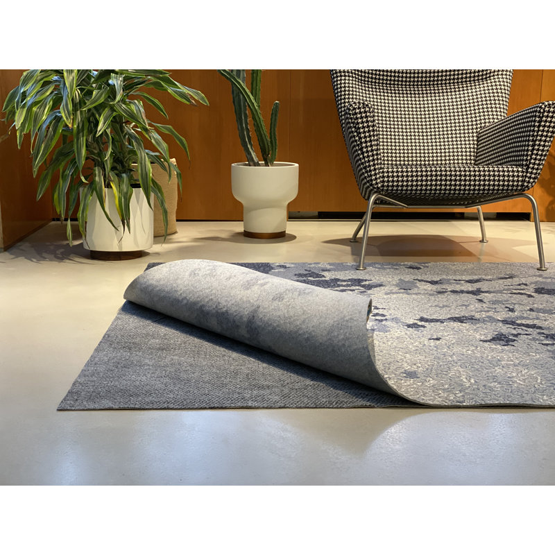 Sous-tapis antidérapant réversible Barella (0,25 po), Rectangulaire 8 pi 6 po x 11 pi 6 po