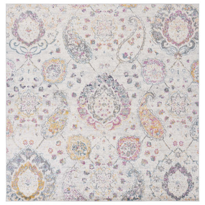 Felty Paisley Area Rug