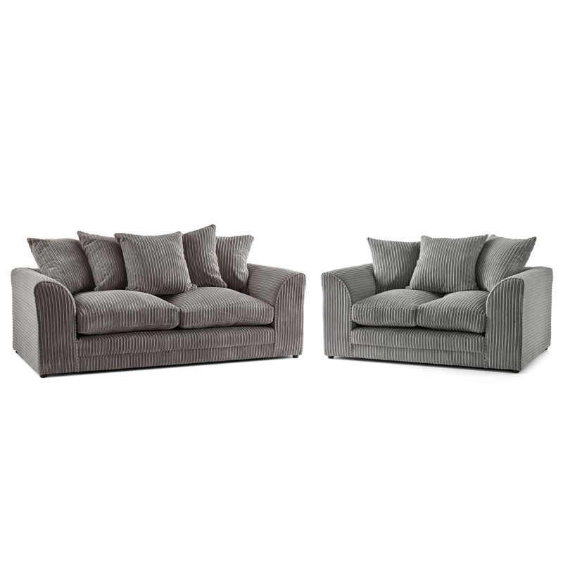 Brohdy 2 - Piece Living Room Set, Grey