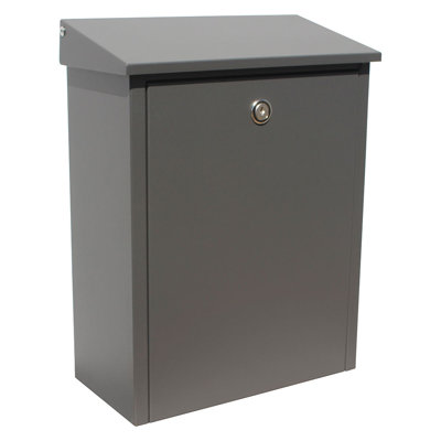 Allux Locking Wall Mounted Mailbox