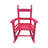 Children's Rocking Rose Red Chair- Indoor Or Outdoor -Suitable For Kids-Durable