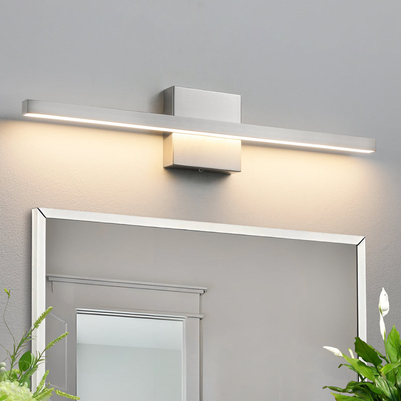 Trudy 24'' Dimmable LED Vanity Light, Nickel