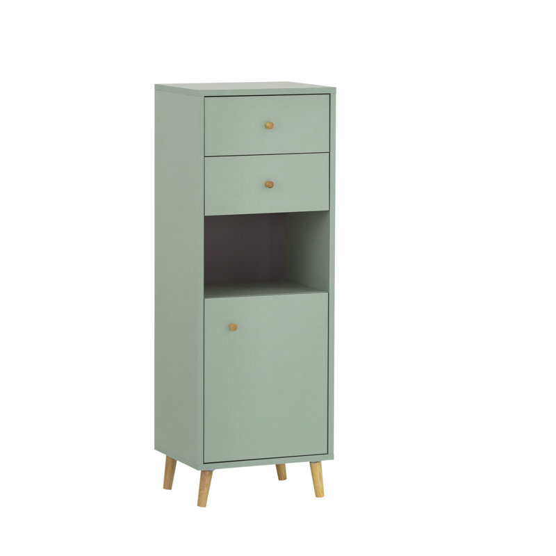 40 x 113 cm Trenton Freestanding Bathroom Cabinet, Pistachio