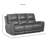 Kittitas Upholstered 86'' Power Reclining Sofa-435379130