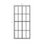 Goodyo 34" X 72" Shower Door Walk-in Black Finish