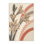 Tapis beige moelleux moelleux à motif éclectique Amaryllis