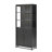 76.75'' Tall Display Cabinet With Glass Doors And LED Lights-549008360