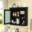 Armoire de toilette murale moderne 30 po x 28 po - dissimulée et fonctionnelle avec un design pratique-1609264084
