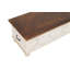 Banc de rangement en bois massif Milette