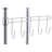 Shawnee 41 " Rolling Clothing Rack-1306259905