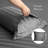 Cooling Silky Striped Sheet Set With Corner Straps, 100% Rayon from Bamboo Bed Sheets-100015391-100015390