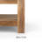 Zara Square Coffee Table With 2-tier Storage Shelves-1875856561