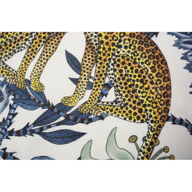 Ardmore Cotton Pillow, Tanzanite