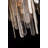 Fenwater 9 - Light Steel Tiered Chandelier