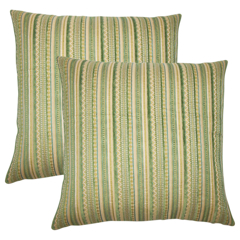Coussin rayé