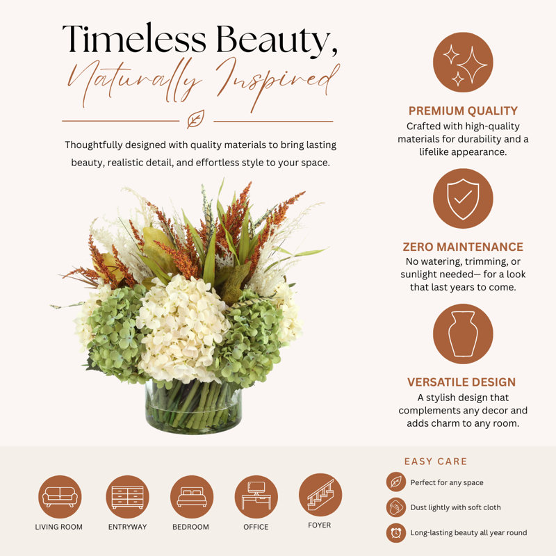 Martela Faux Floral in Vase