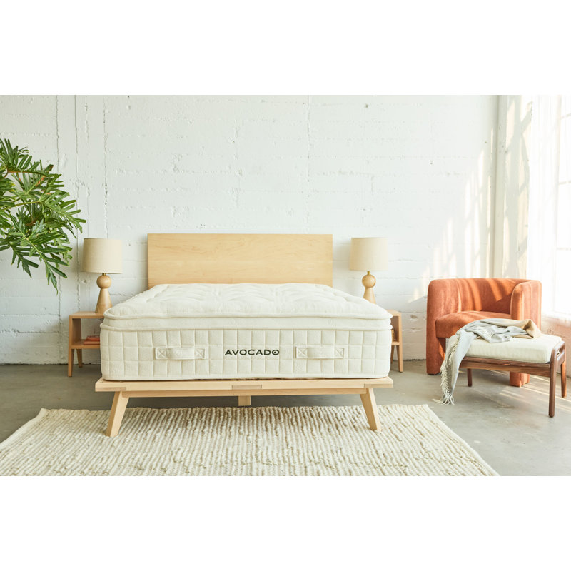 Matelas luxueux biologique, 14", Grand lit