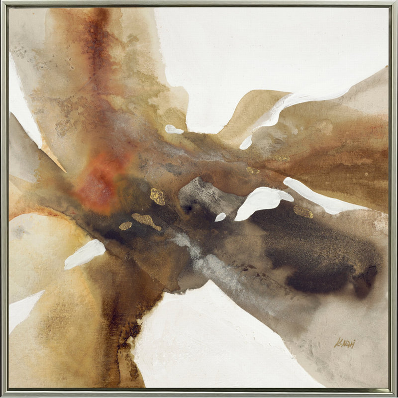 Graphite Motion I Canvas Wall Art