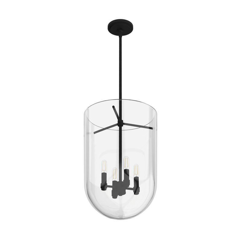 Sacha 4 - Light Urn Pendant, Natural Iron