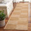 Esmarie Striped Handmade Flatweave Jute/Sisal Area Rug in Natural/Ivory-1881600934