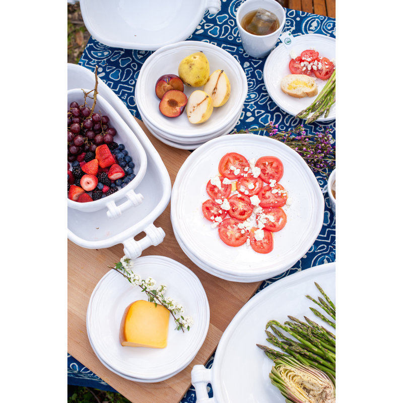 Abigails Casa Bianca Ceramic Platter