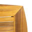 Table d'extérieur en bois - l 71 po x P 35,5 po x H 28,51 po