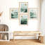 Art mural encadré, ensemble de décors de galerie, noir et brun clair, femme fleur, Monstera, formes abstraites, illustrations modernes, décoratives nordiques pour le salon, la chambre à coucher, le bureau-116539774-116539777
