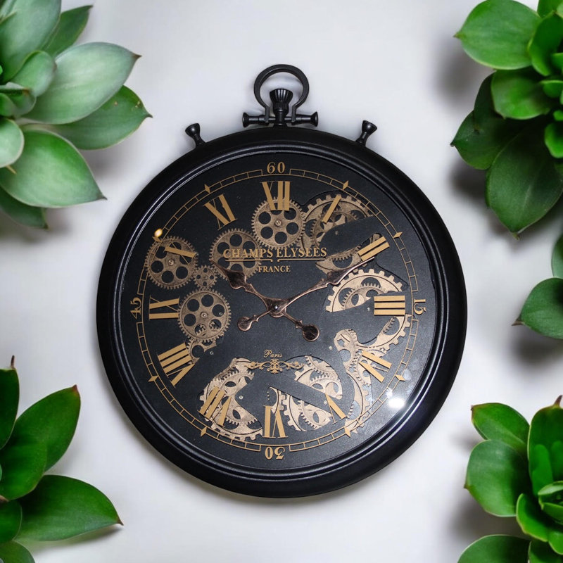 Parish Metal Wall Clock