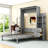 Wood Space-Saving Murphy Bed with Multi-Functionality-1623158455-1623158454