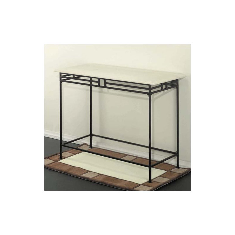 40'' Marble Top Console Table