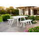 Jack 59'' Rectangular 6 - Person Outdoor Dining Set