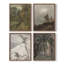 «Vintage Landscape CXI», ensemble de 4 encadrés-1319302833-1319302834