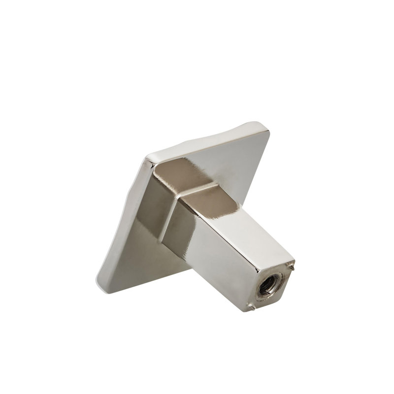 Poignée carrée 1 3/16 po Kamari, Nickel poli