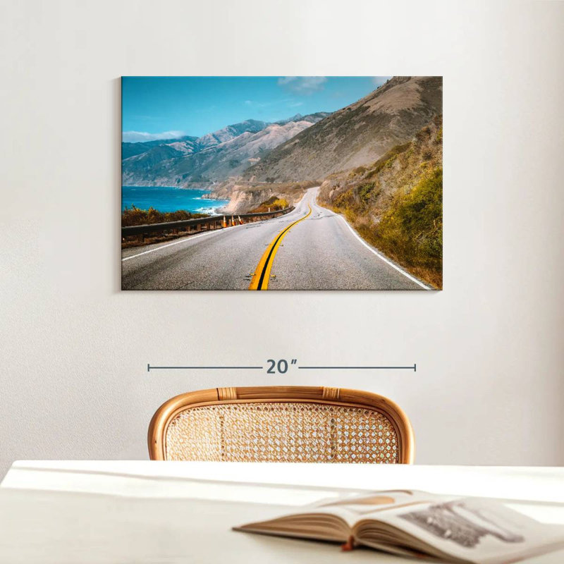 Mehar Highway One, 16" H x 24" W