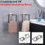 Porte-serviette mural en acier inoxydable avec finition brossée pour salle de bain, douche et cuisine-112318105