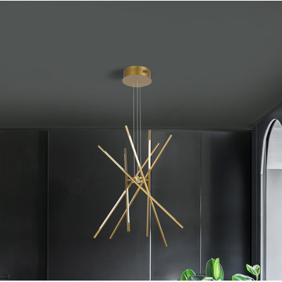 12 - Light Sputnik LED Chandelier